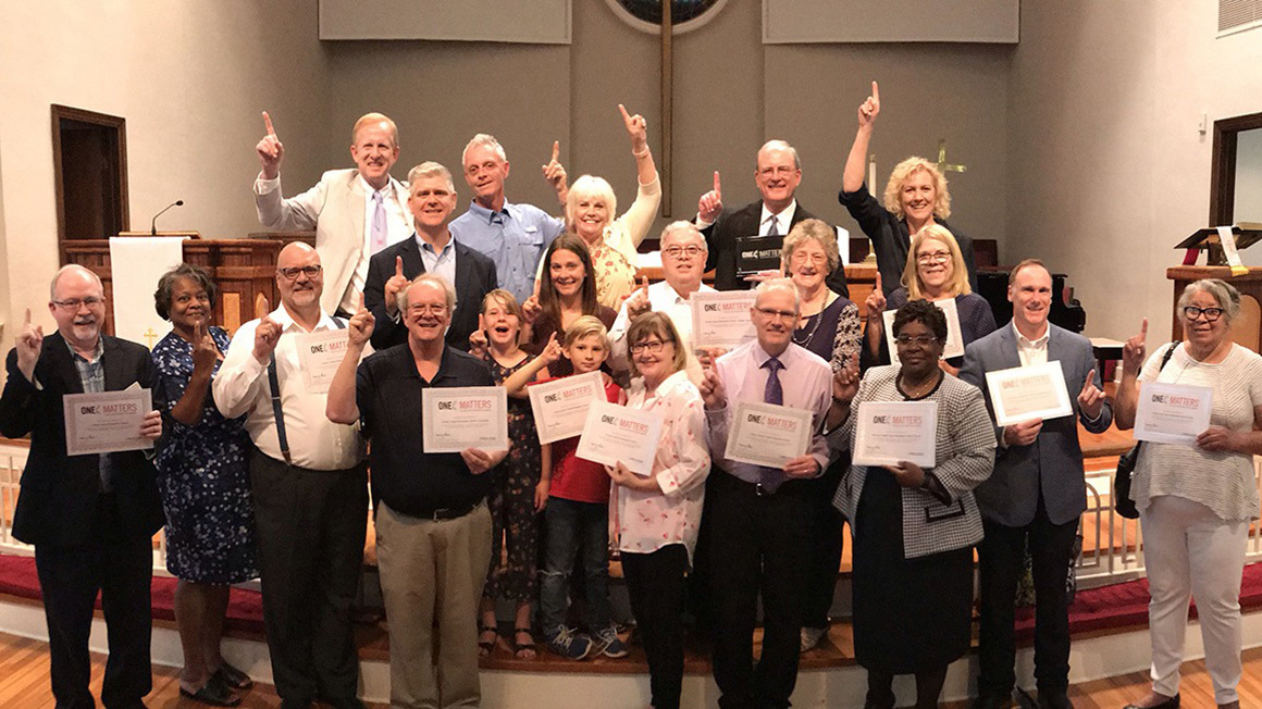 North texas east district members with awards
