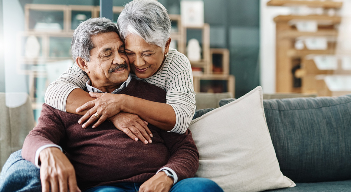 Retirees hugging 72px