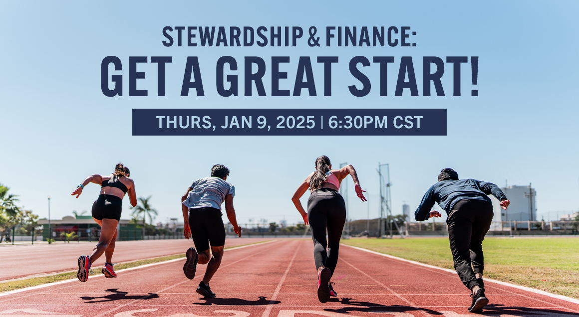 Stewardship Finance Start Banner